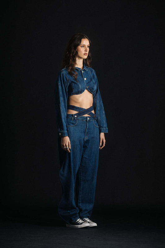 Jaqueta Denim 206VNT® CROPPED