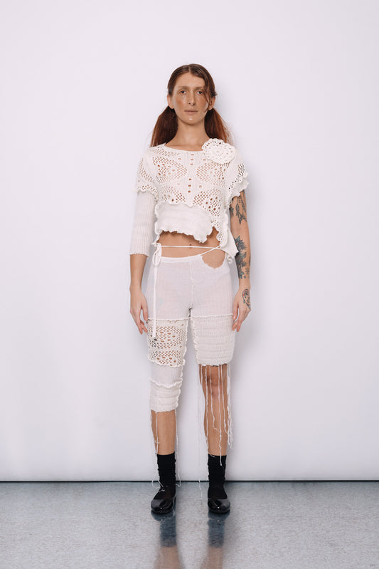 Blusa Patchwork Off-white