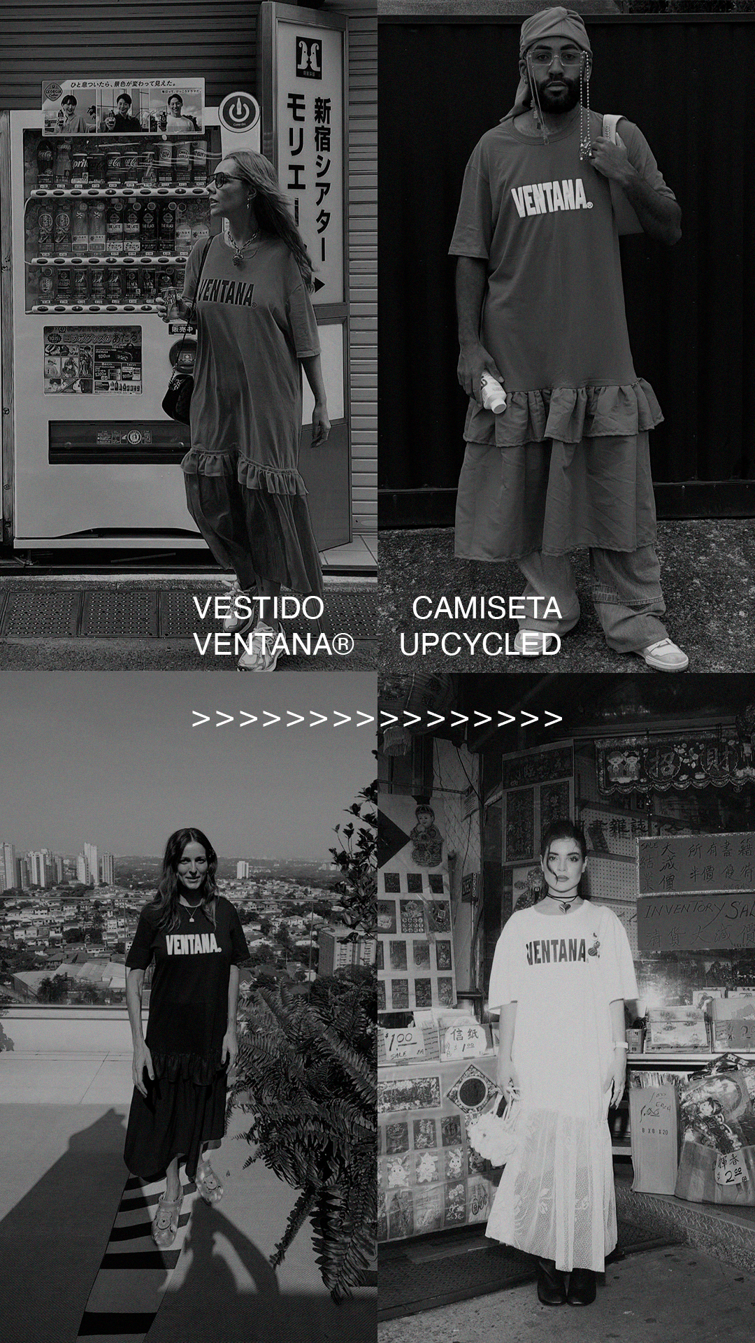 VESTIDO CAMISETA VENTANA