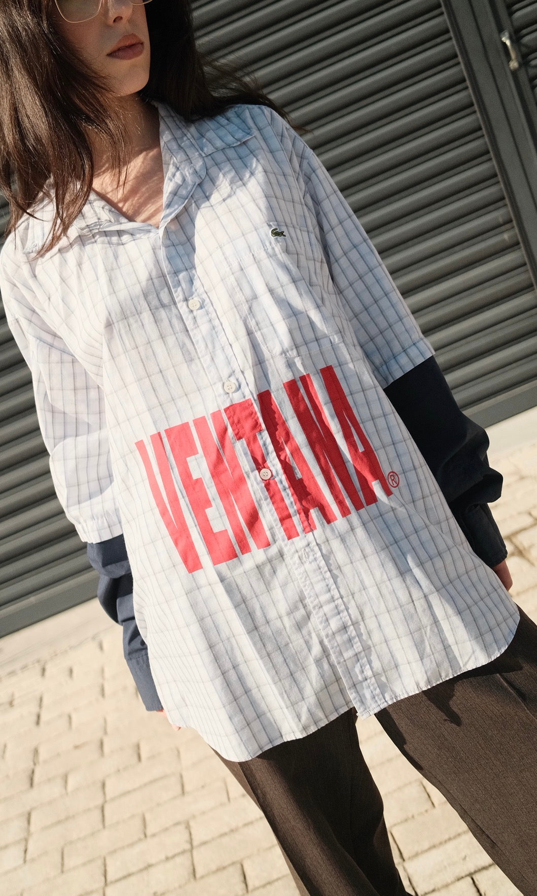 CAMISA VNTA MANGA SOBREPOSTA