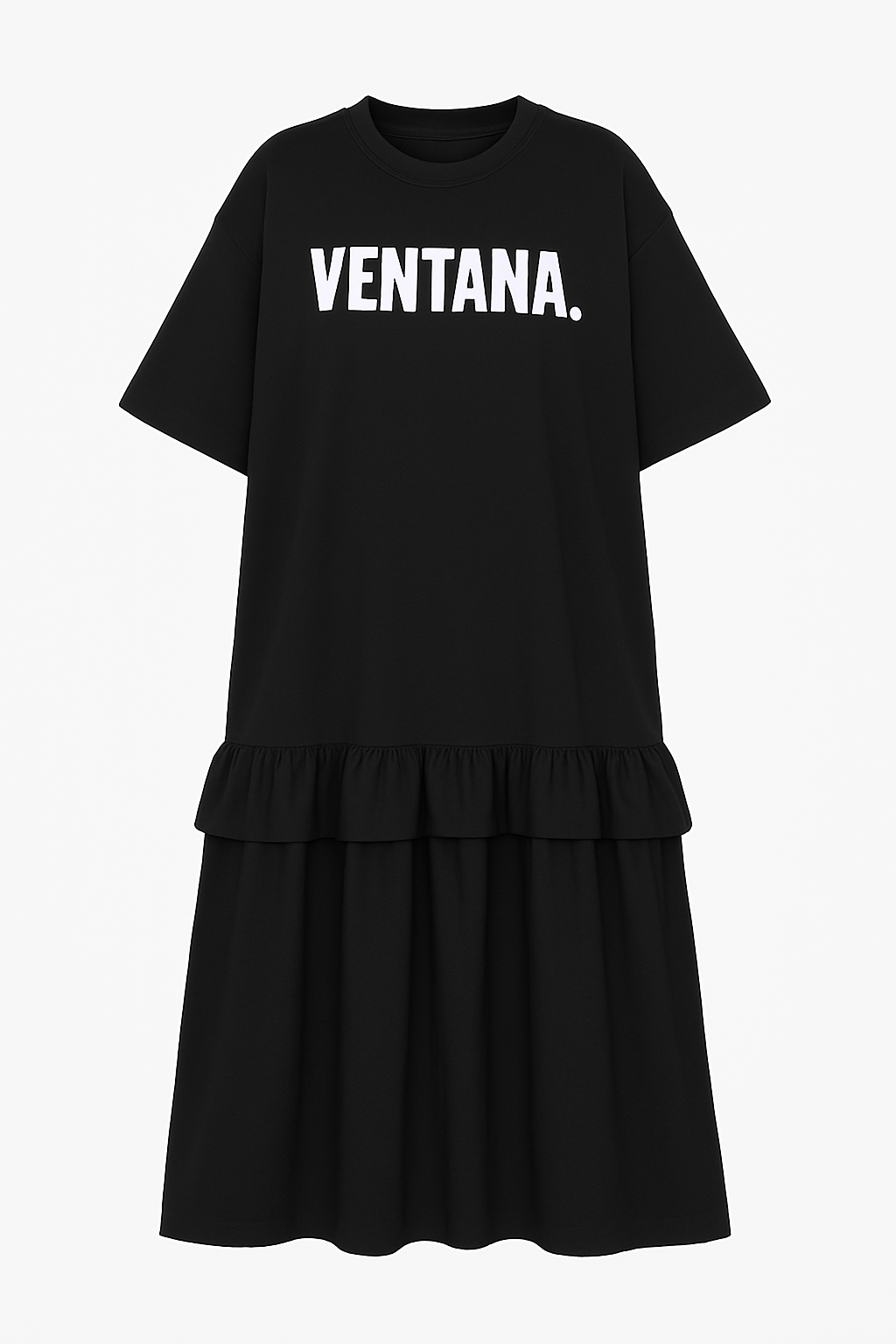 VESTIDO CAMISETA VENTANA