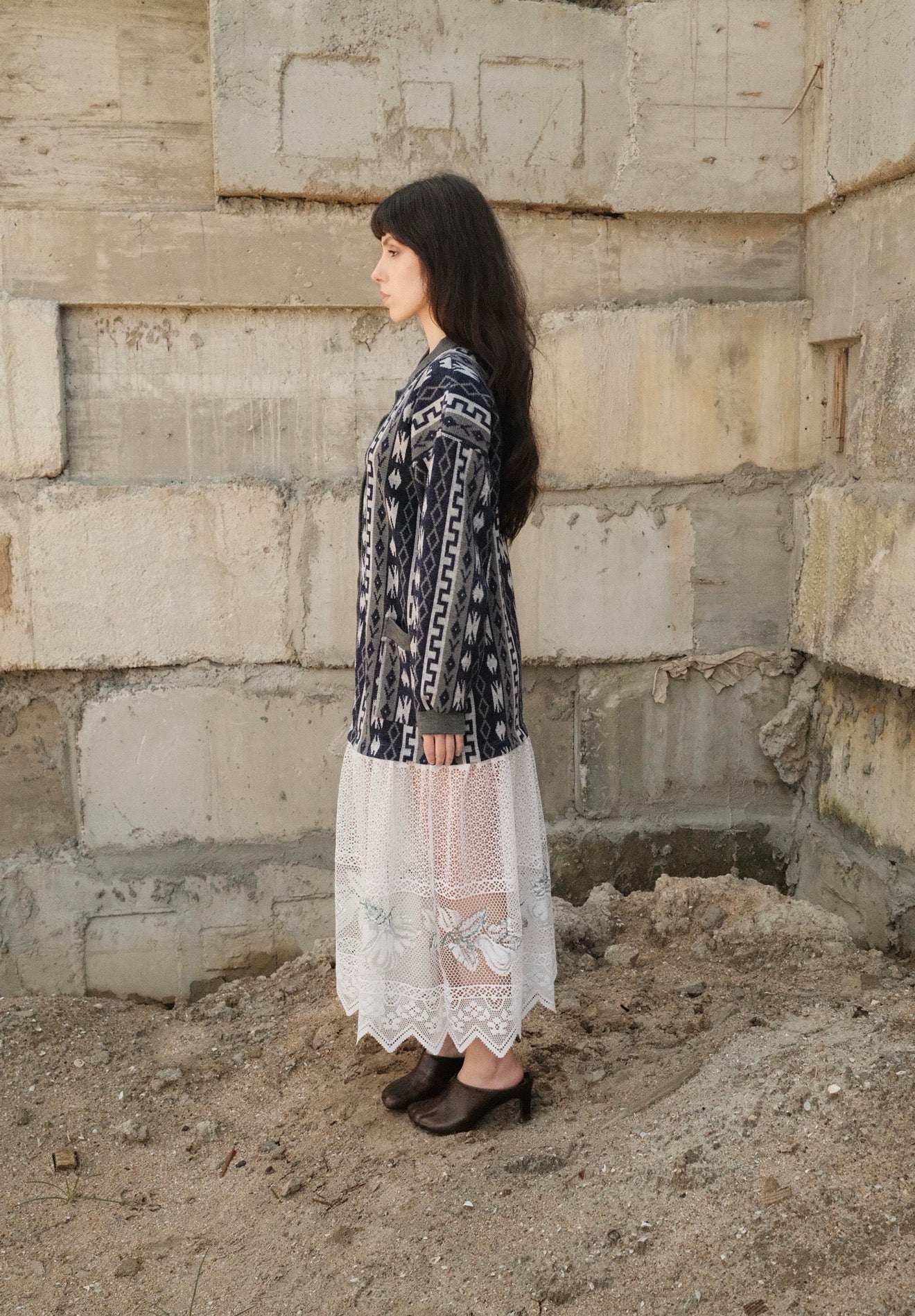 Vestido vovó cortina