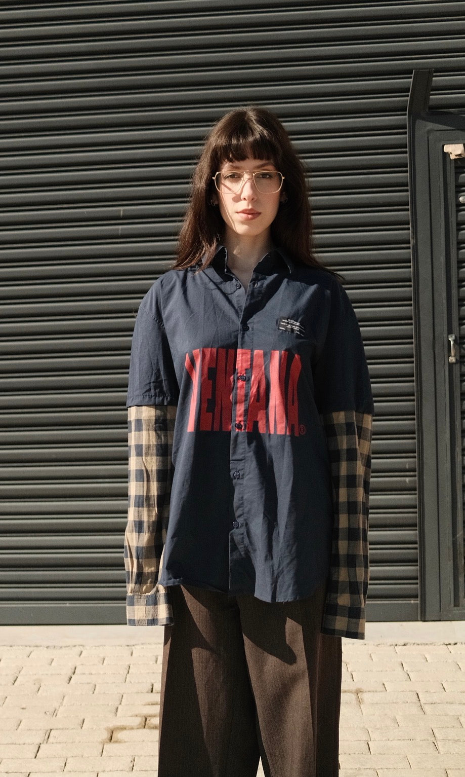 CAMISA VNTA MANGA SOBREPOSTA