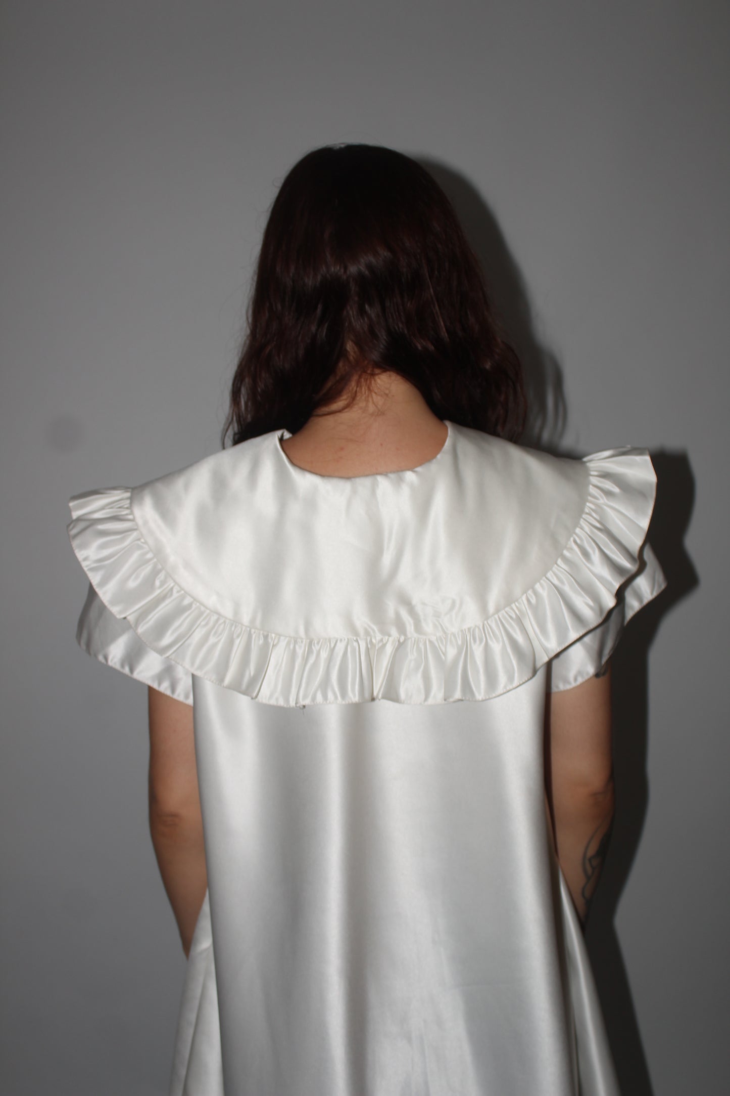 Vestido golão frufru