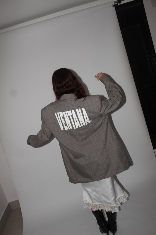 Blazer Silk Ventana® Xadrez