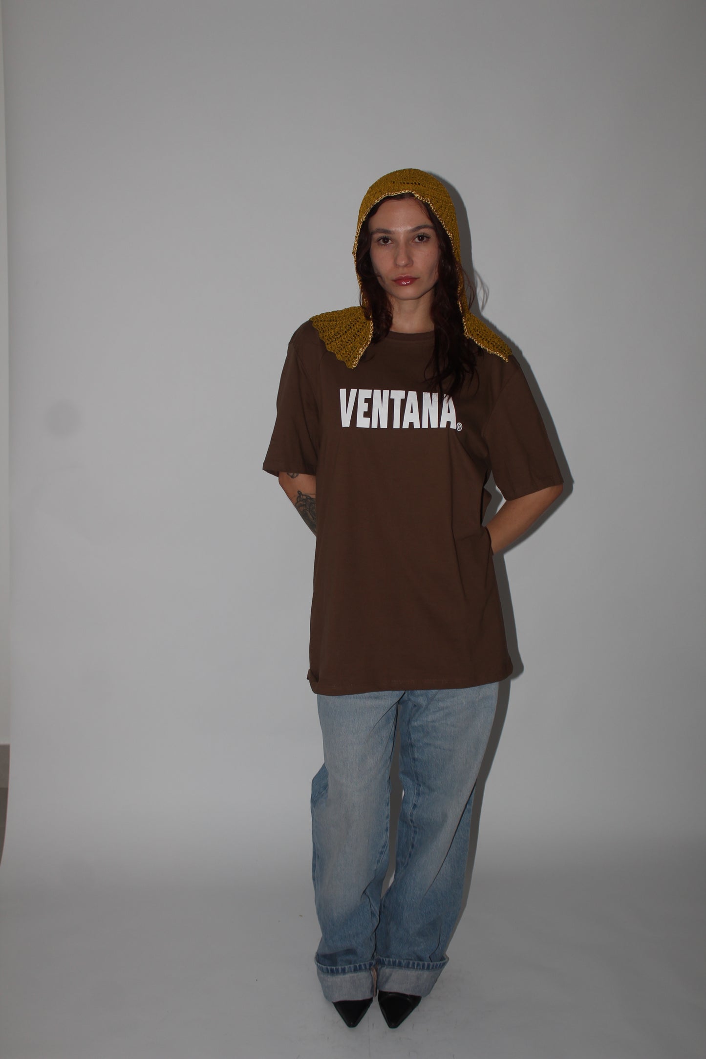 Camiseta Marrom Ventana®