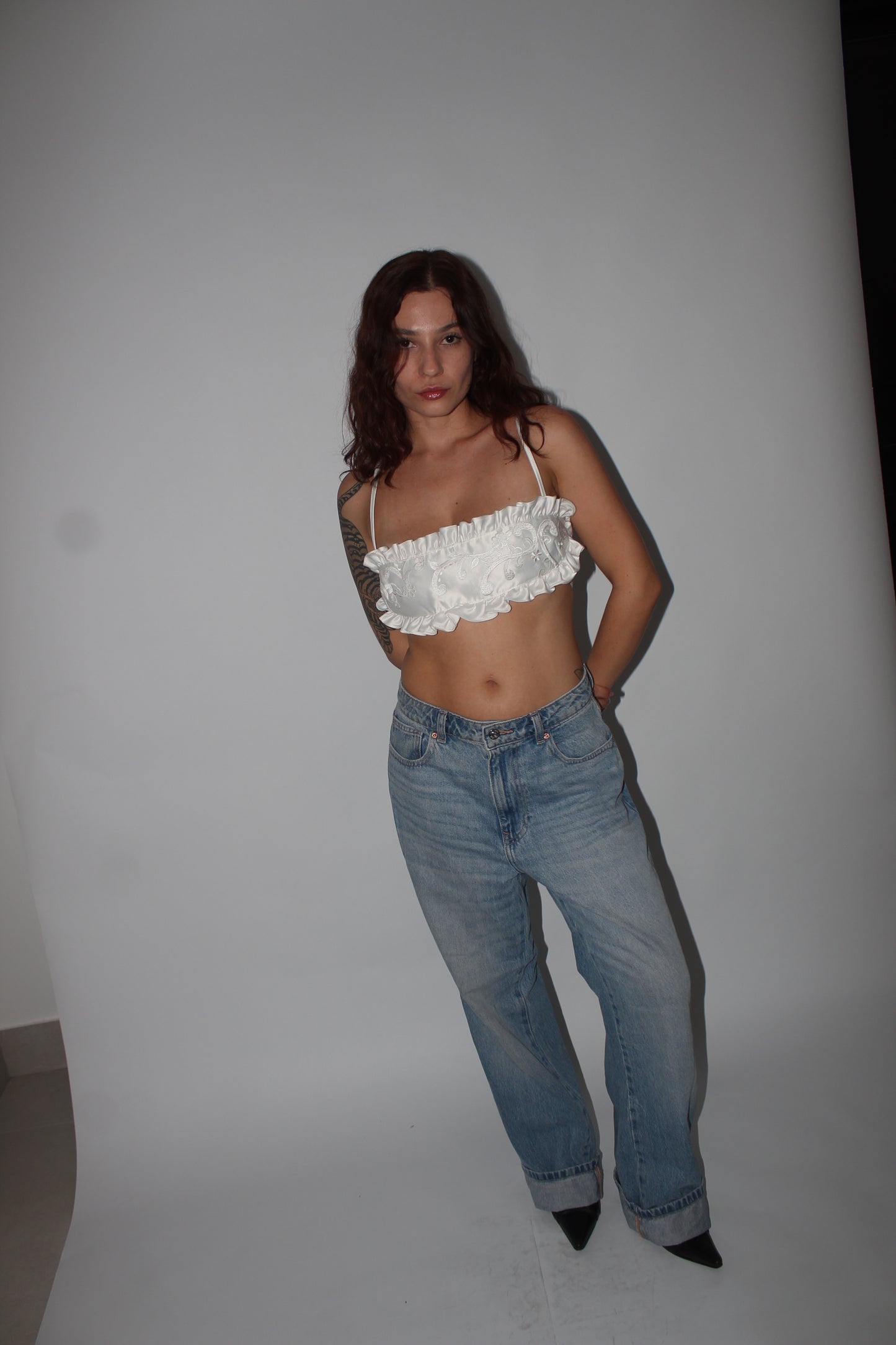 Top bordado Ventana®