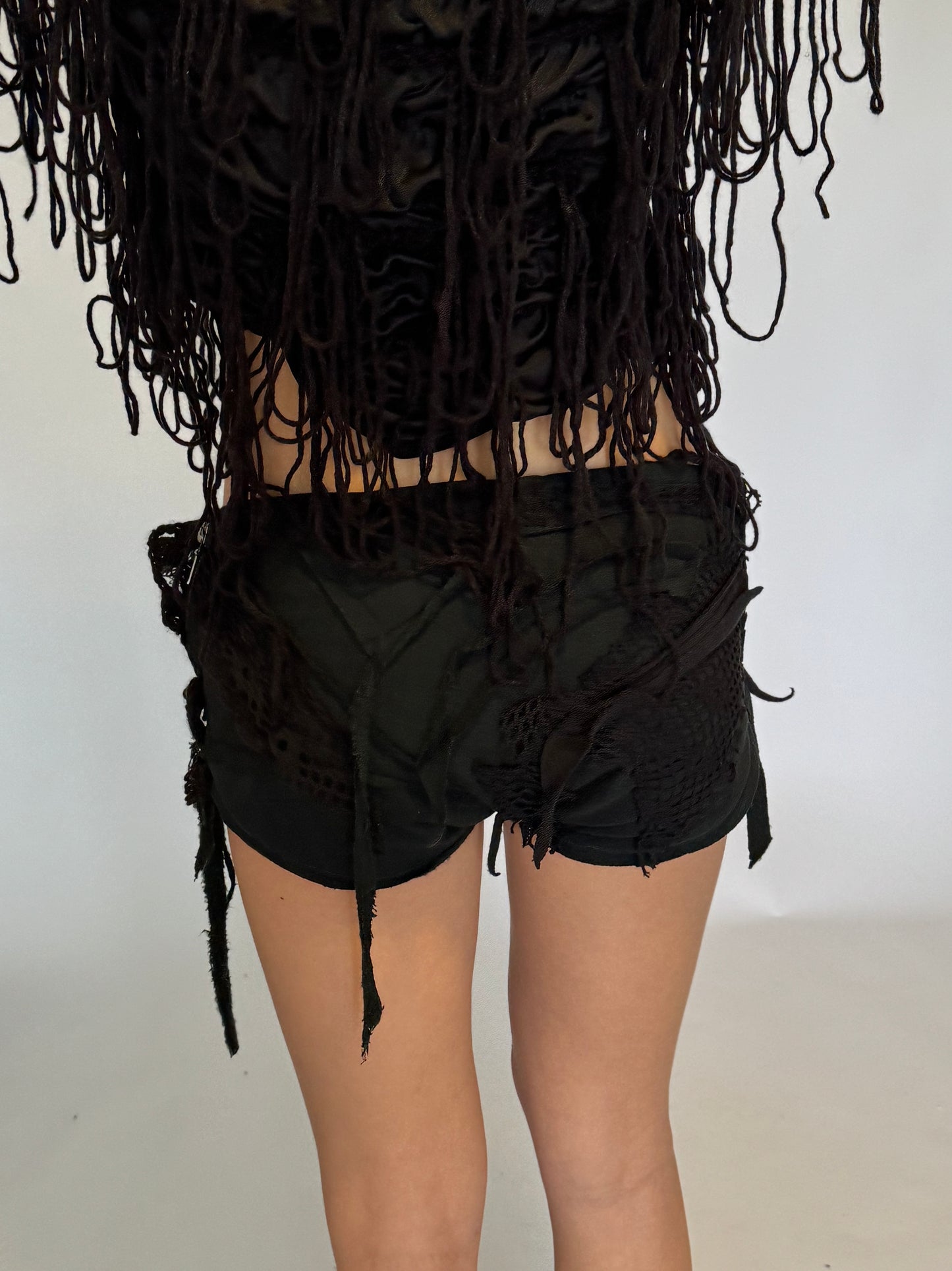 Mini shortinho retalhos