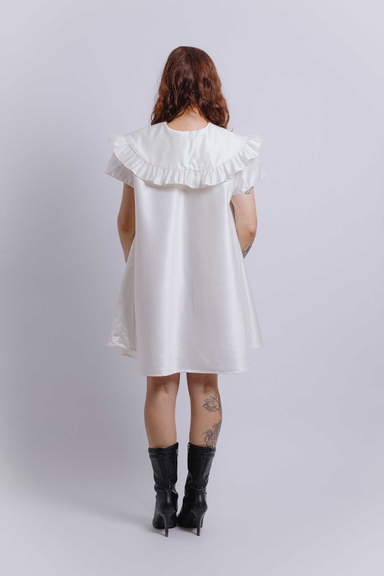 Vestido golão frufru