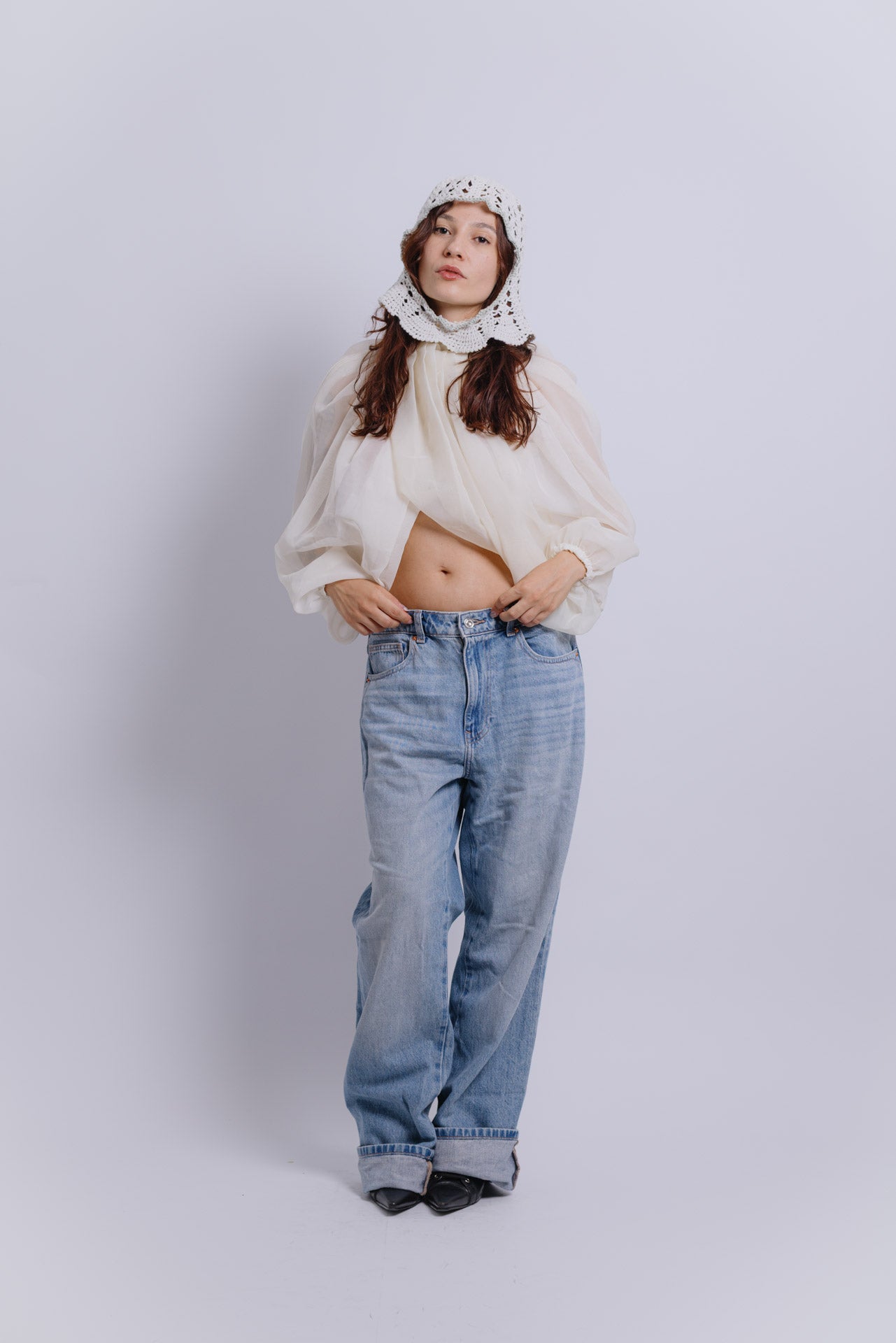 Blusa cortina Ventana®