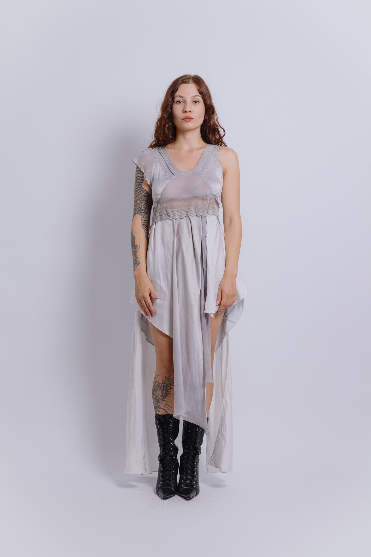 Vestido camisola cinza Ventana®