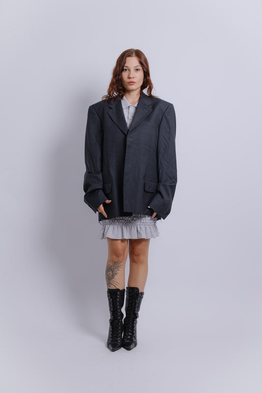 Blazer Silk Ventana® Preto