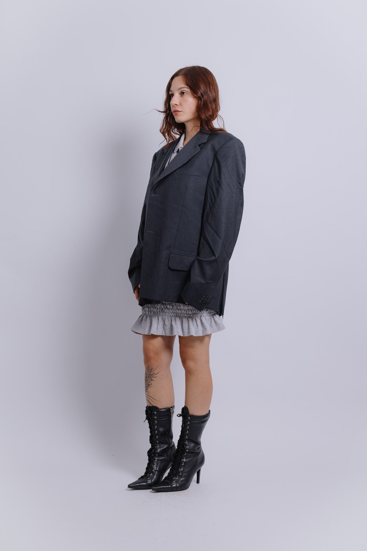 Blazer Silk Ventana® Preto