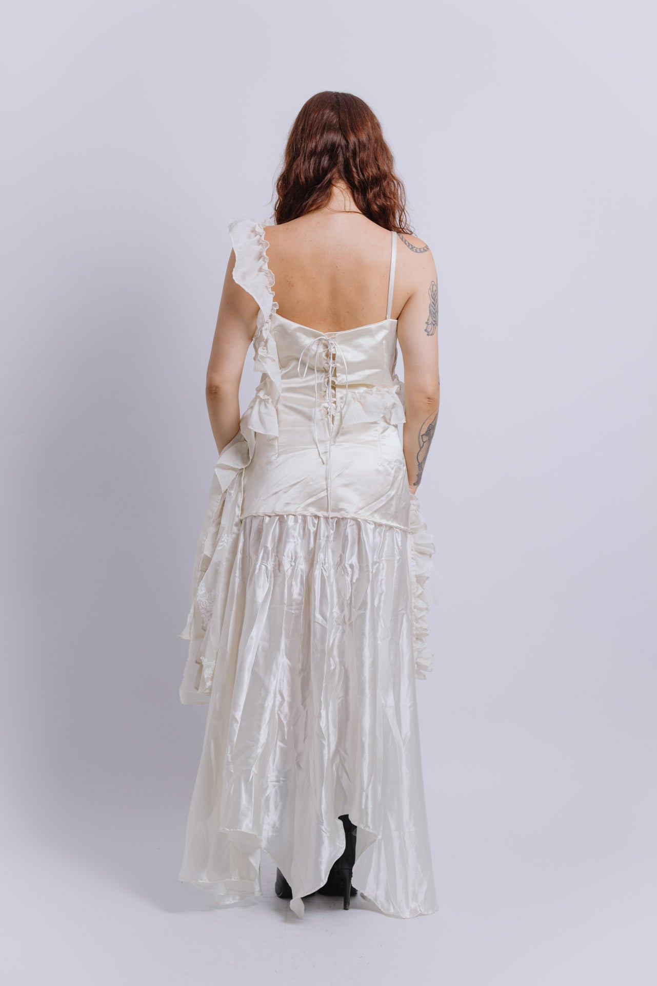 Vestido todos os retalhos juntos