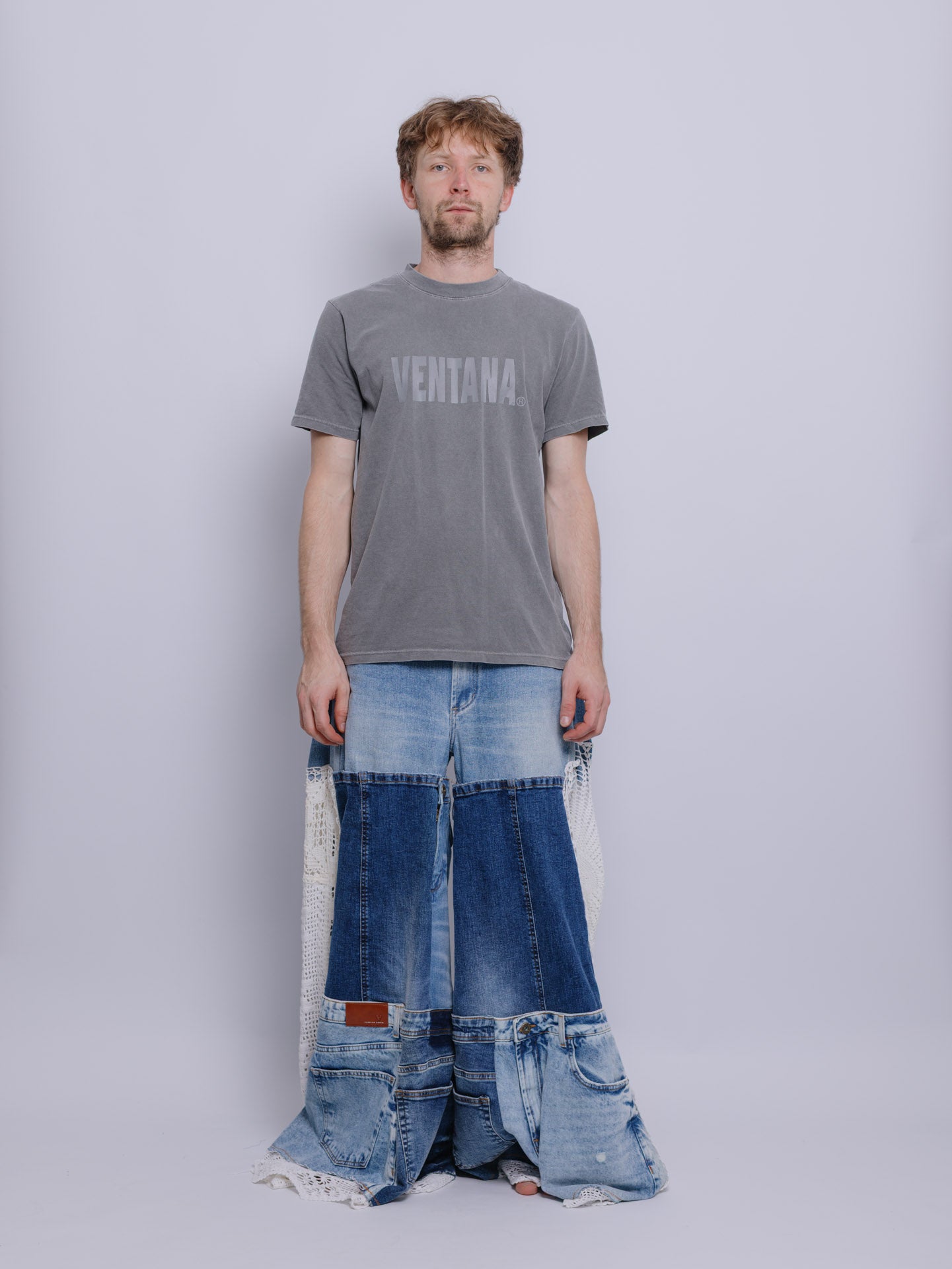 Camiseta Estonada Cinza Ventana®