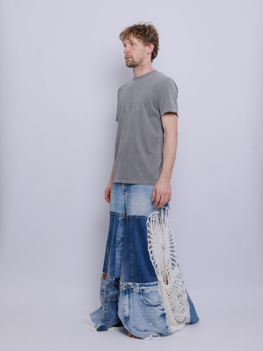 Camiseta Estonada Cinza Ventana®