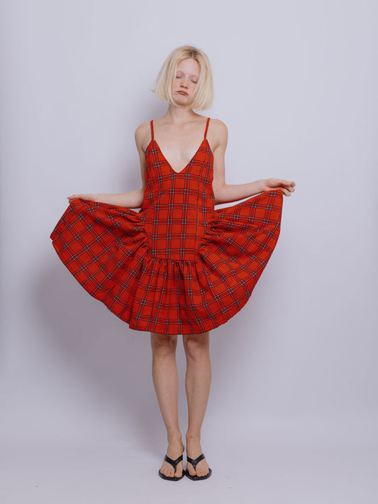 Vestido Brutal Xadrez